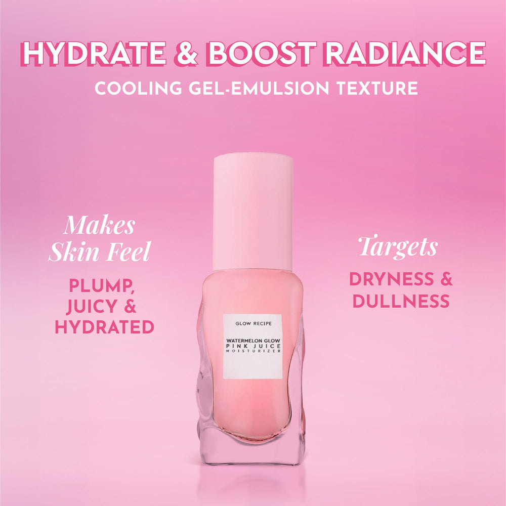 Glow Recipe ingredient label highlighting key botanicals and clean formula