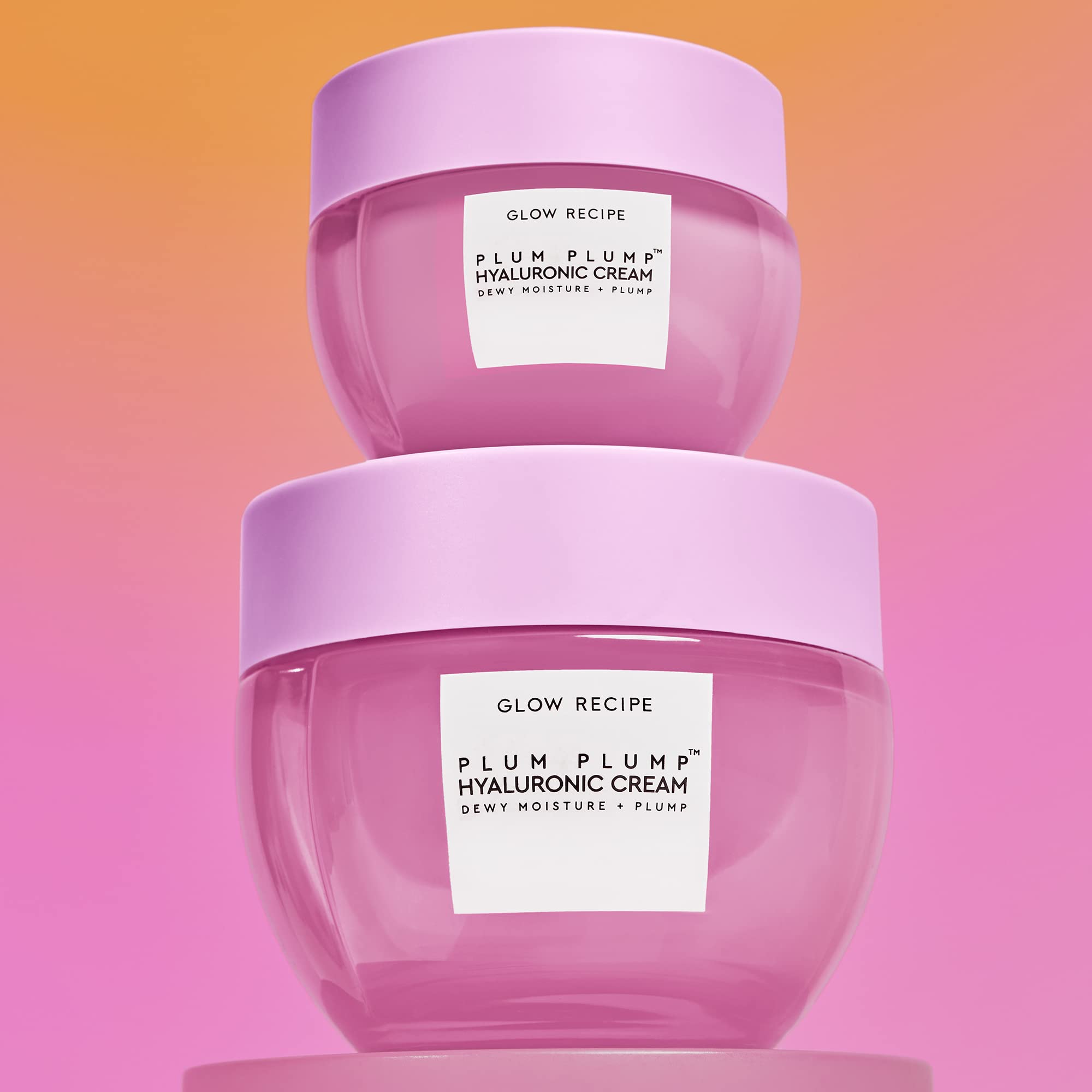 Glow Recipe refillable jar demonstration supporting sustainable use