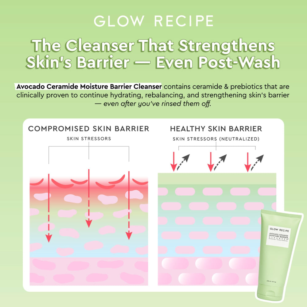 Glow Recipe dispensing an almond-sized amount for economical use