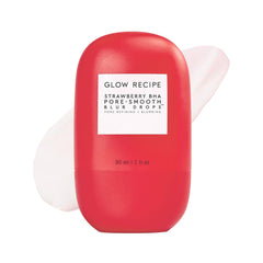 Glow Recipe front packaging showing bottle and benefits for clear skin