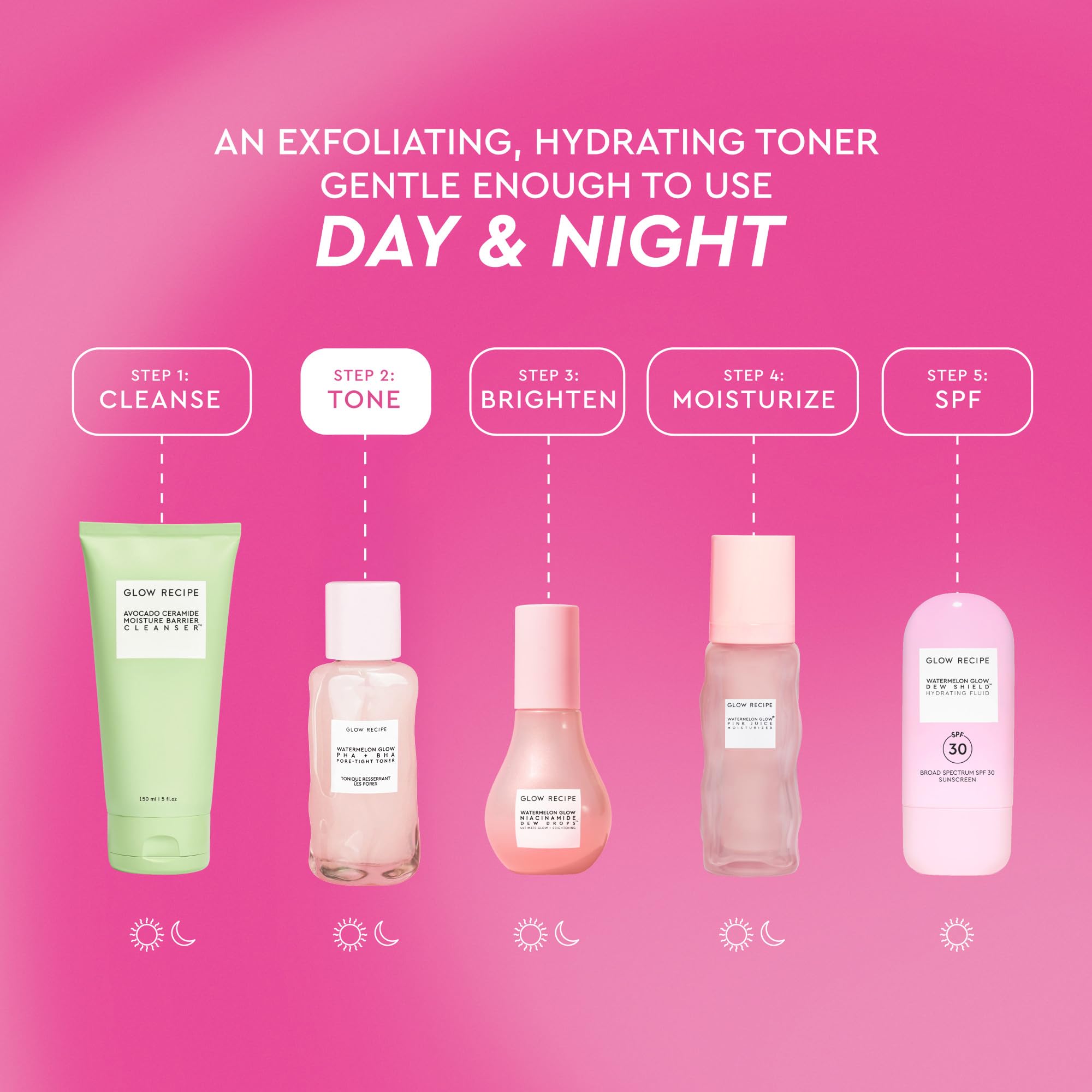 Glow Recipe cactus water droplet close-up showing soothing, moisture-supporting benefit