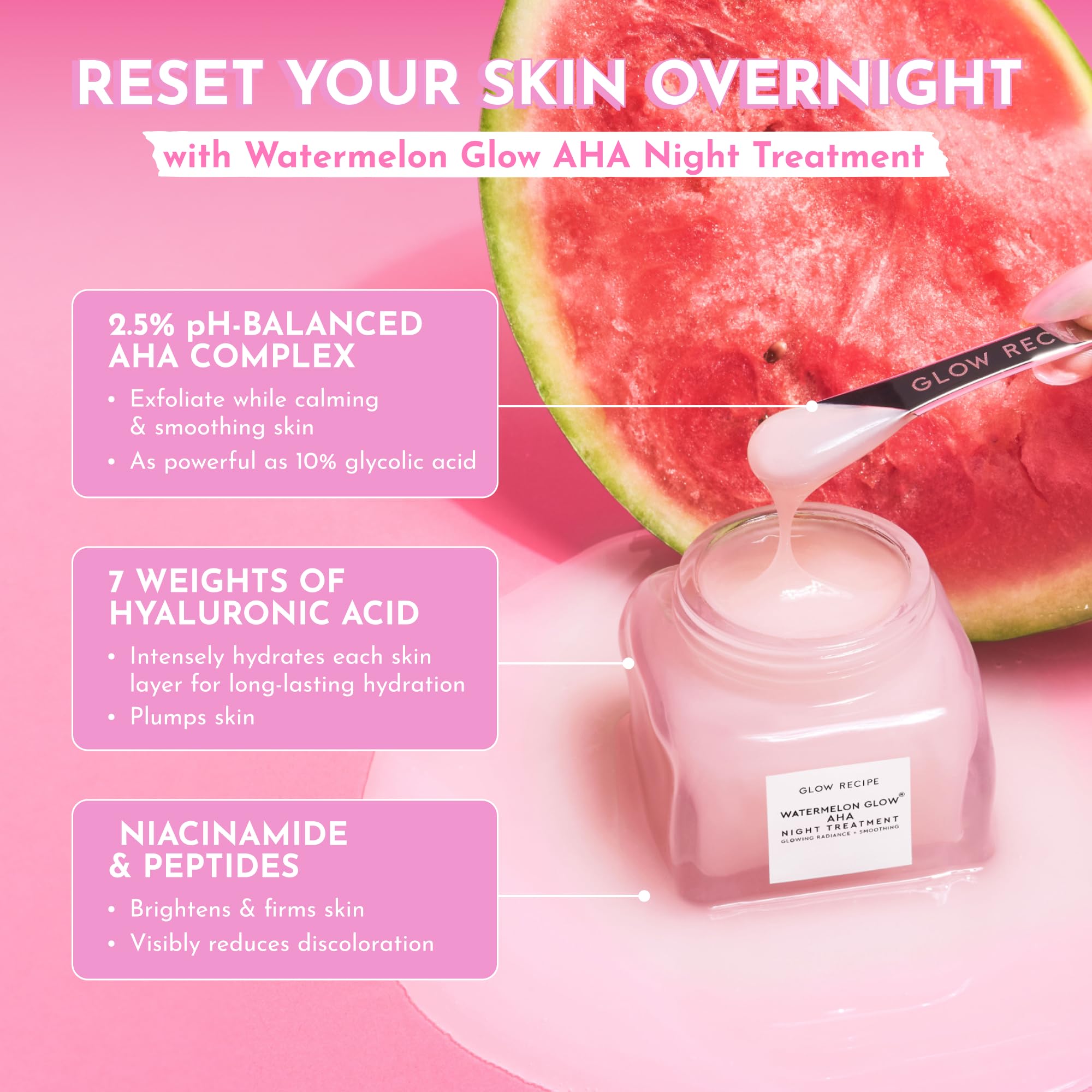 Glow Recipe open jar gel texture close-up showing lightweight hydration benefit
