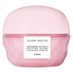 Glow Recipe jar front view showing weightless cream and clean design benefit