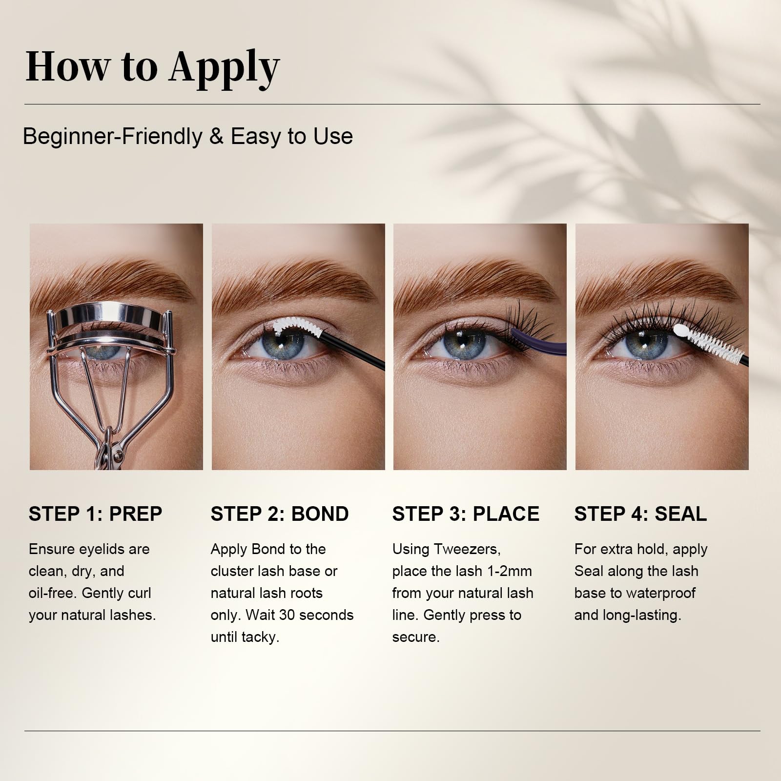 GlowVane side profile fit showing seamless lash-line blending benefit