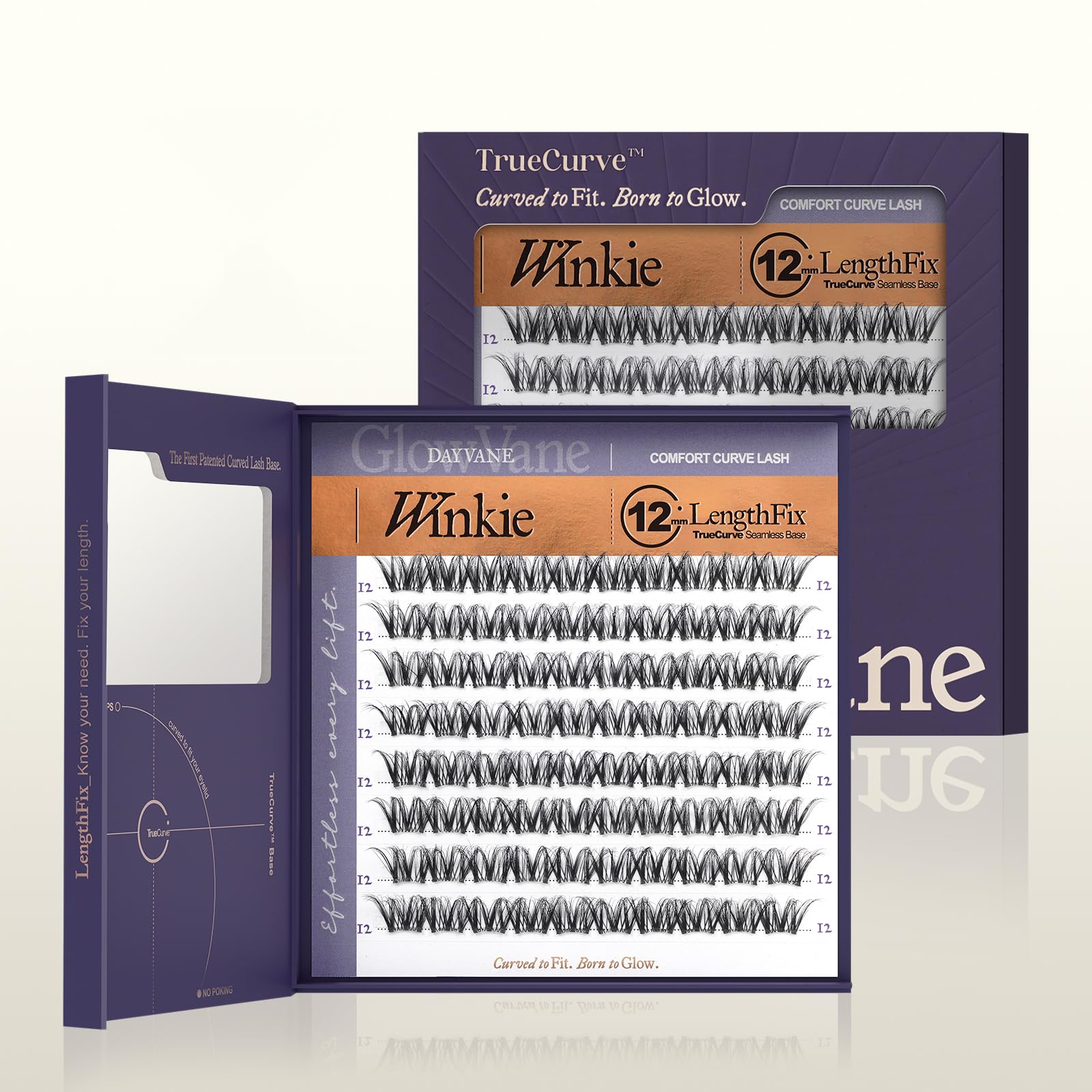GlowVane Winkie front packaging showing product and lightweight benefit