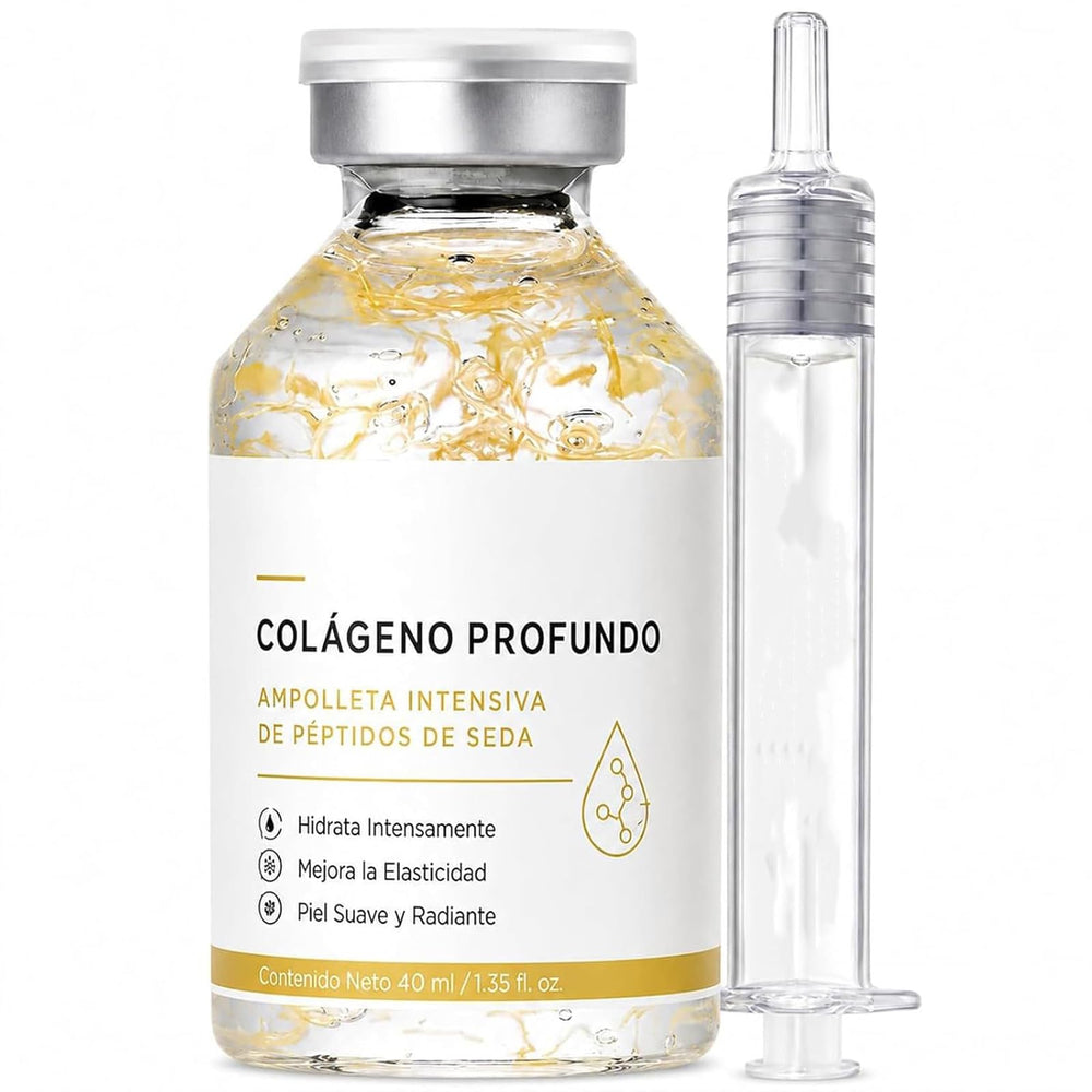 Glykonex Colageno Profundo front bottle showing packaging and lightweight benefits