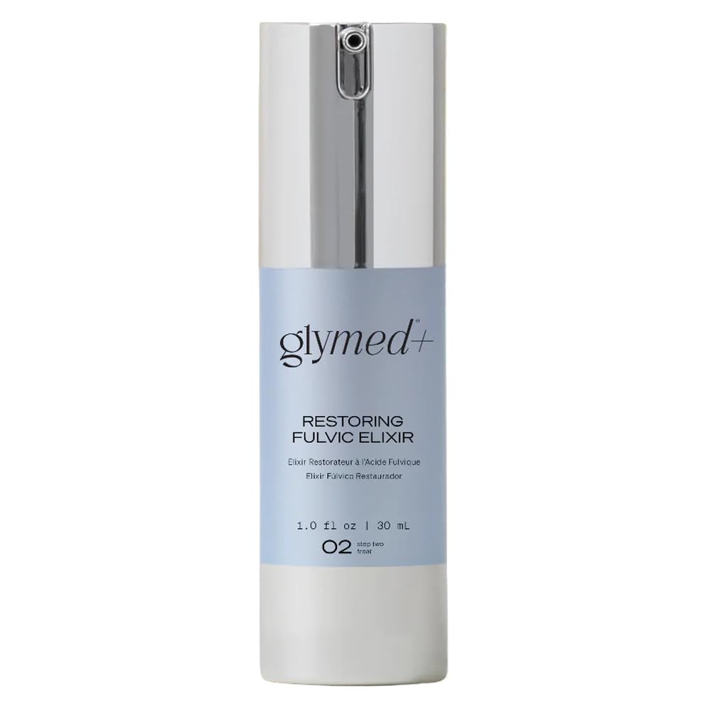 GlyMed Plus elixir front bottle showing sleek label and application benefit