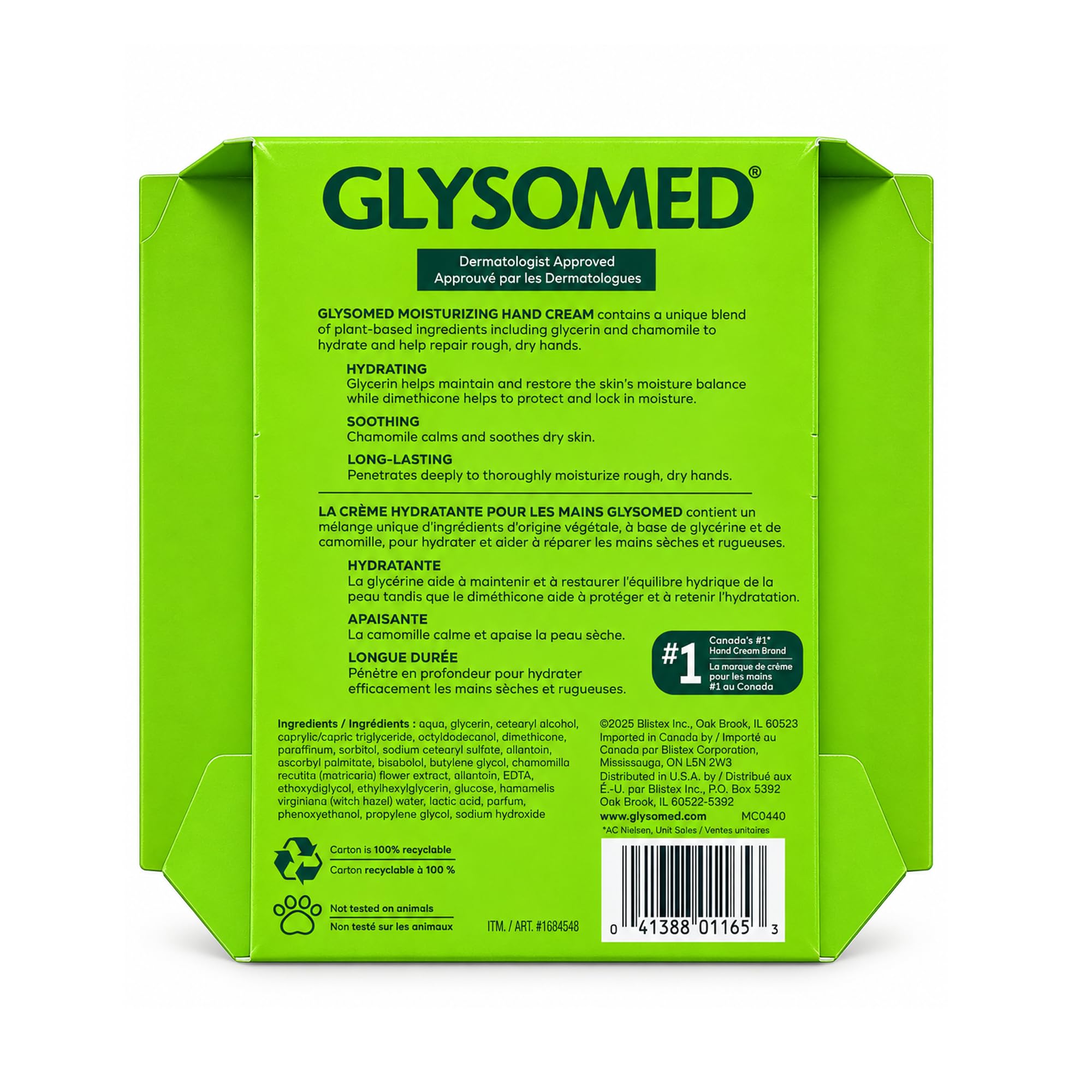 Glysomed purse-size tube compact for travel and quick moisturize benefit