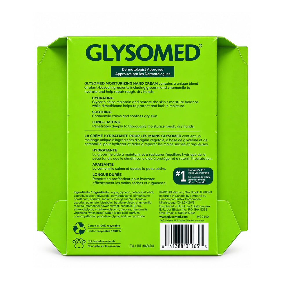 Glysomed purse-size tube compact for travel and quick moisturize benefit