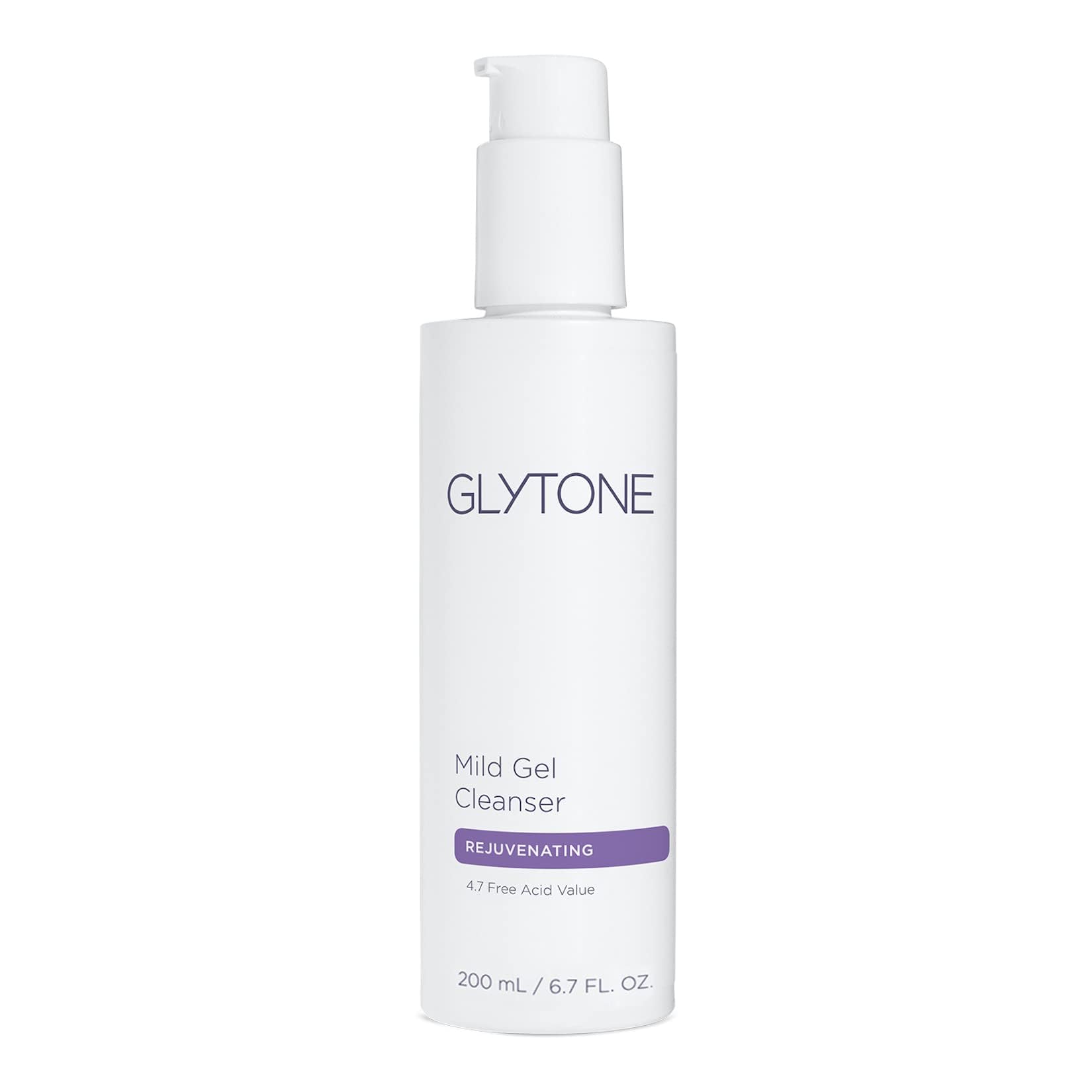GLYTONE front packaging showing bottle and product benefit