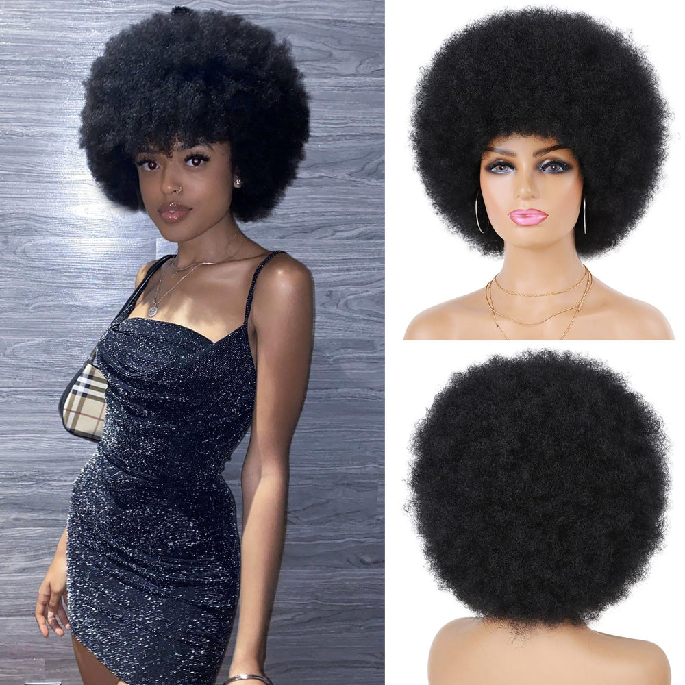 G&T Wig held in hand showing compact size and travel benefit