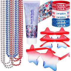 Go Ho front packaging showing complete 19-piece patriotic set and easy gifting