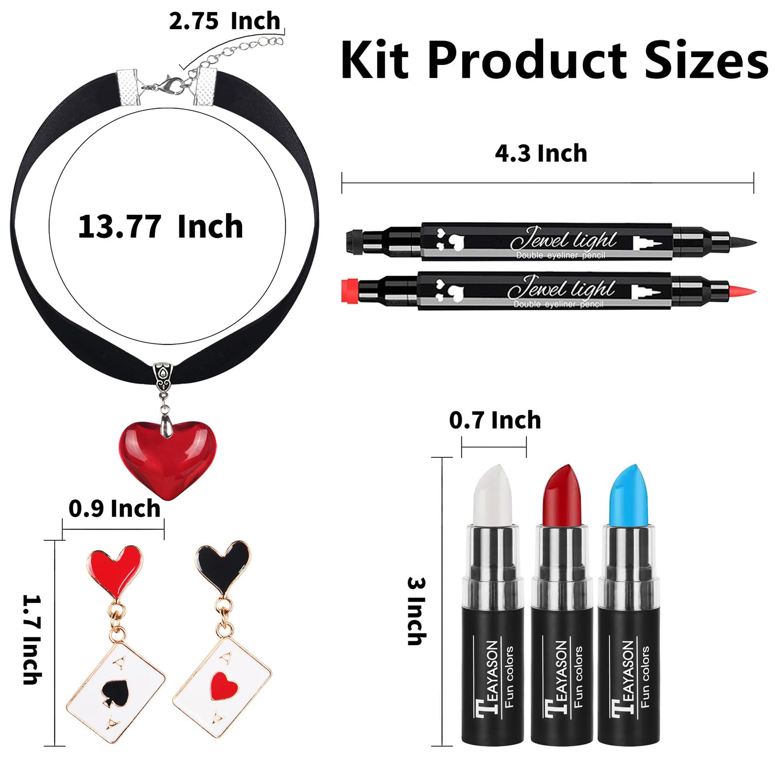Go Ho layout showing size and contents for easy packing comparison