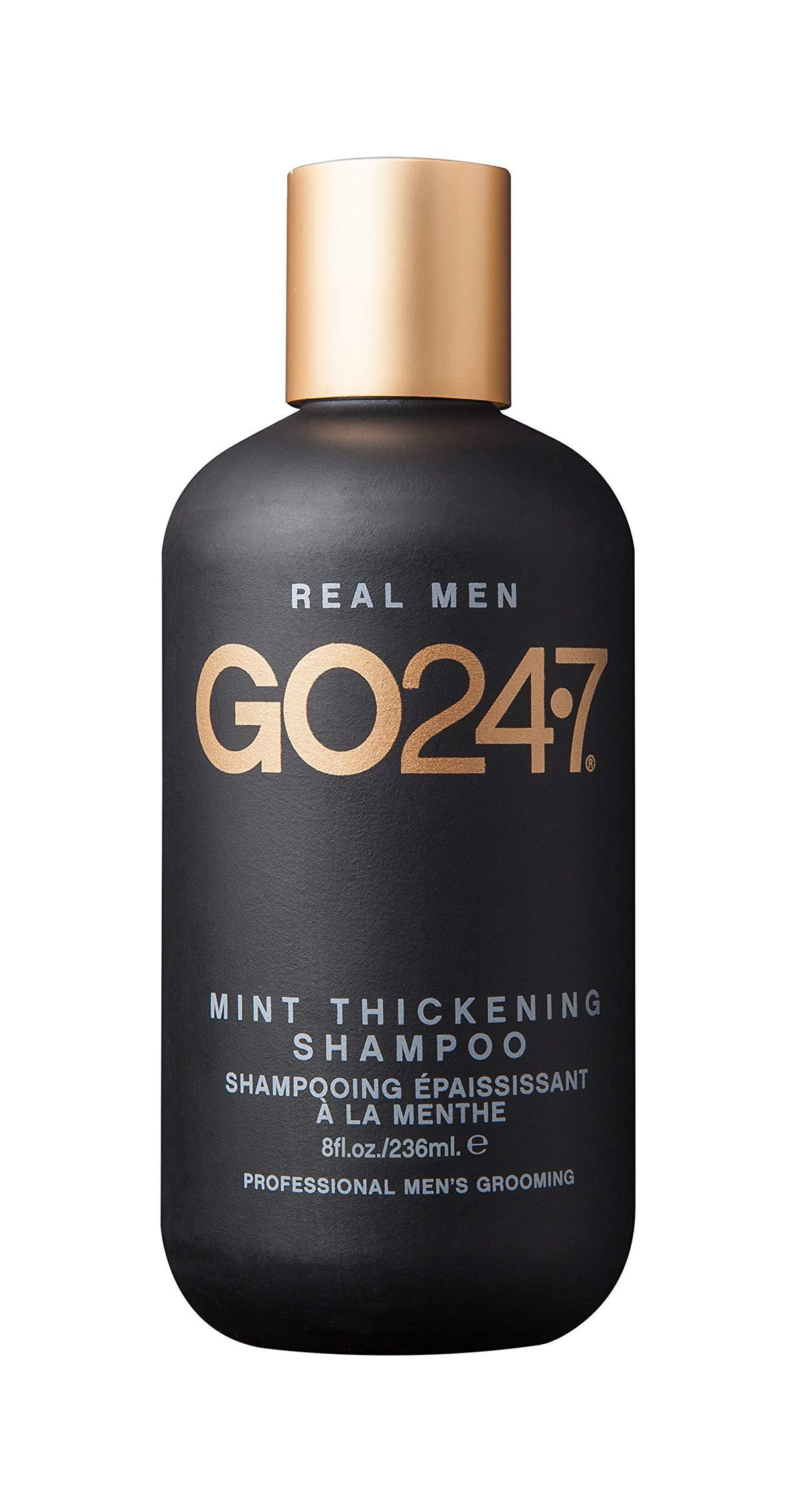 GO247 front packaging showing bottle and clean design for easy recognition and purchase
