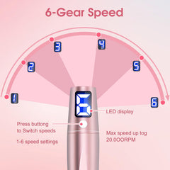 Goanpebl close-up of 0.25mm microneedle head highlighting needle precision