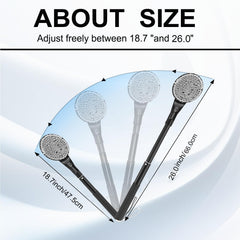 Gobetili close-up of non-slip silicone grip for secure handling