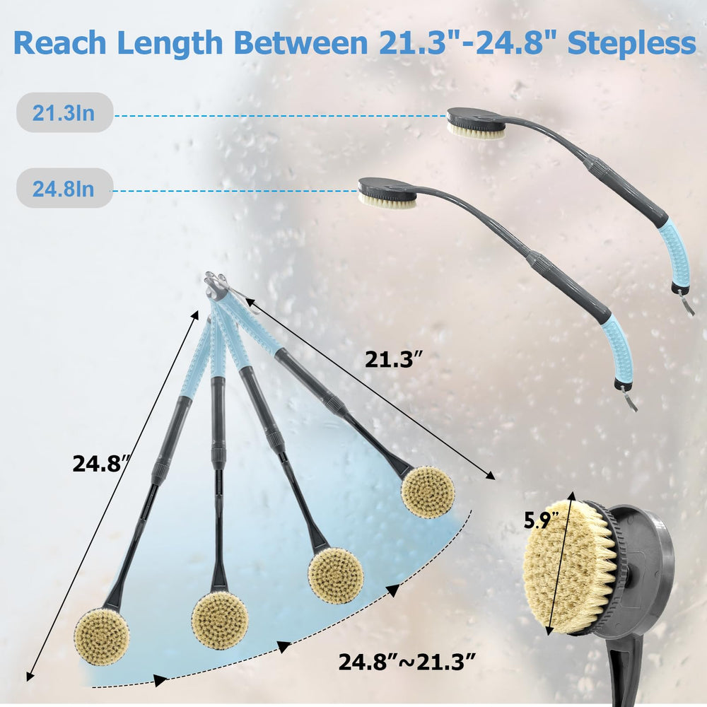 Gobetili detachable handle and head disassembled showing easy cleaning and packing benefit