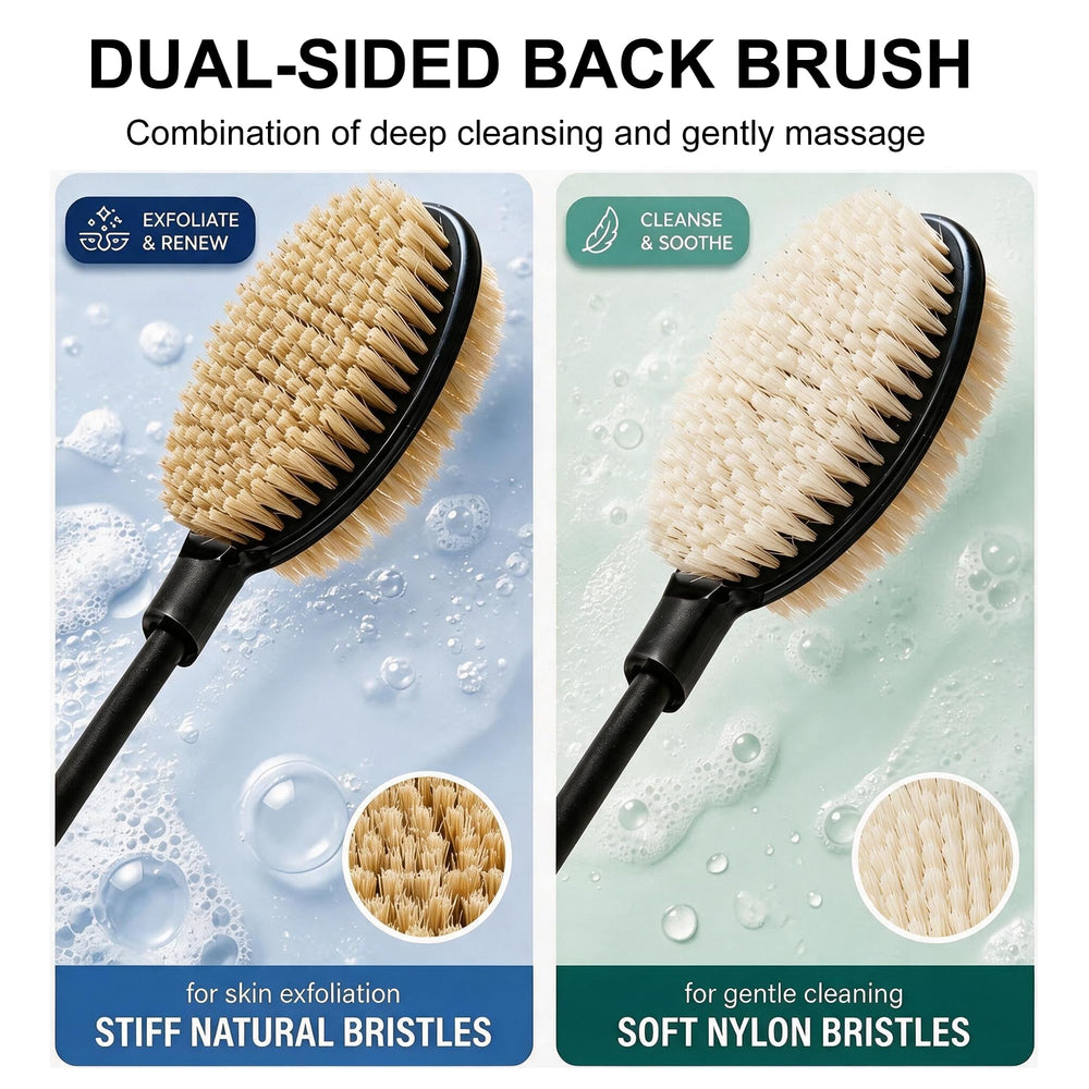 Gobiteli soft nylon bristles close-up showing gentle lathering and everyday skin-friendly wash