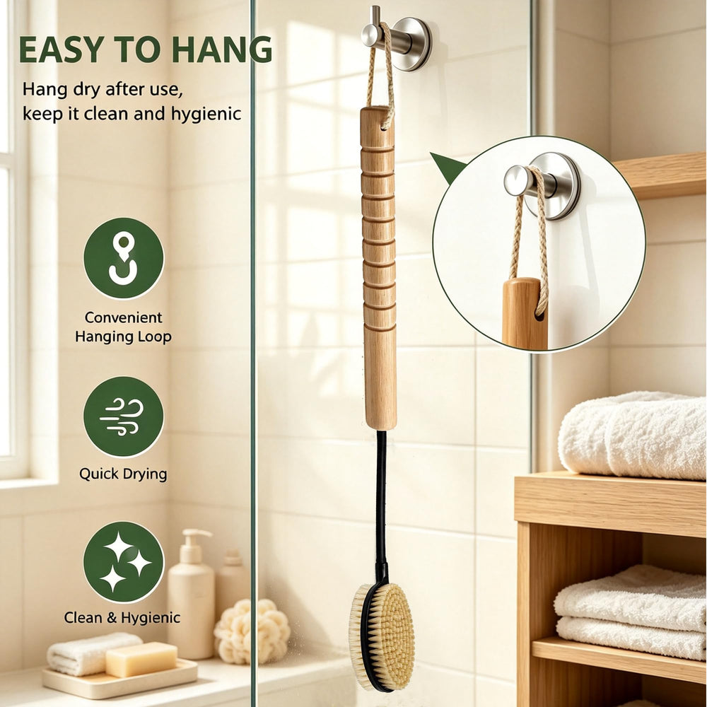 Gobiteli next to hand showing size and reach to demonstrate 24-inch scale and easy access