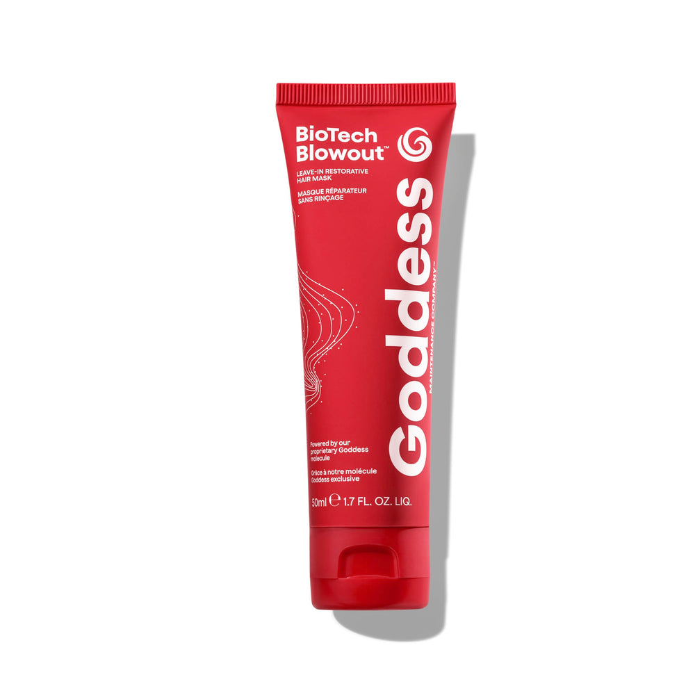 Goddess Maintenance Company front packaging showing product and benefit of protective styling