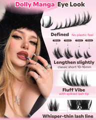 Goddvenus close-up of wispy cluster texture highlighting featherlight natural finish