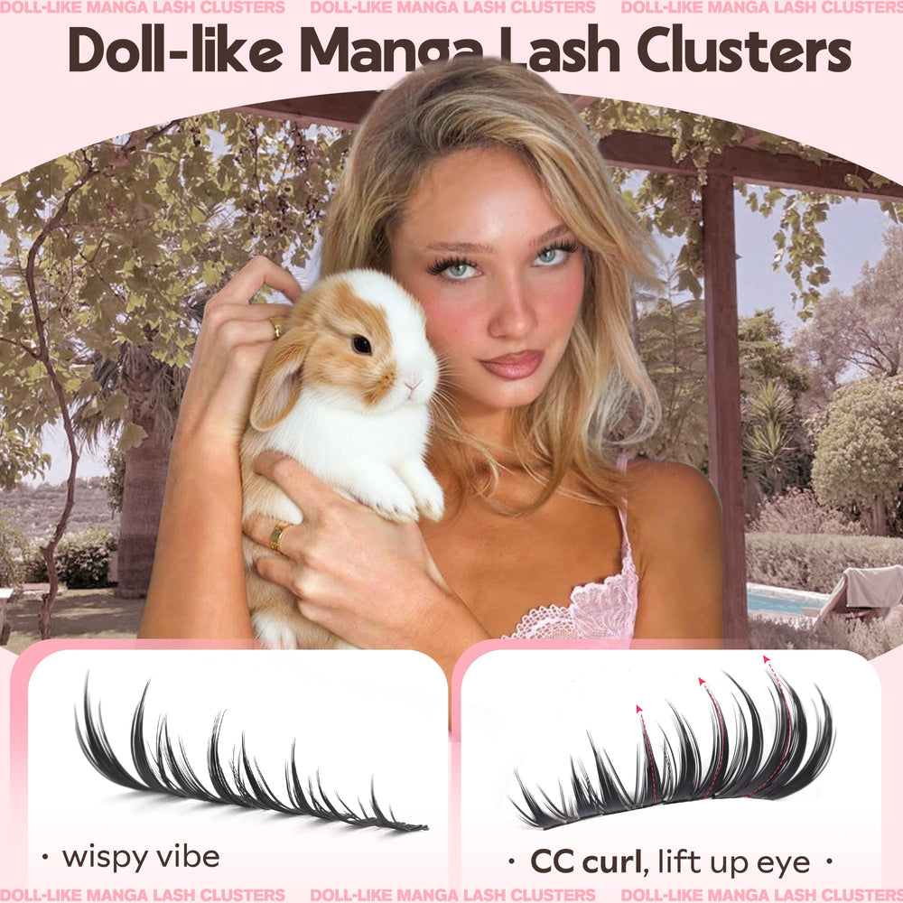 Goddvenus lash map instructions showing placement for consistent results