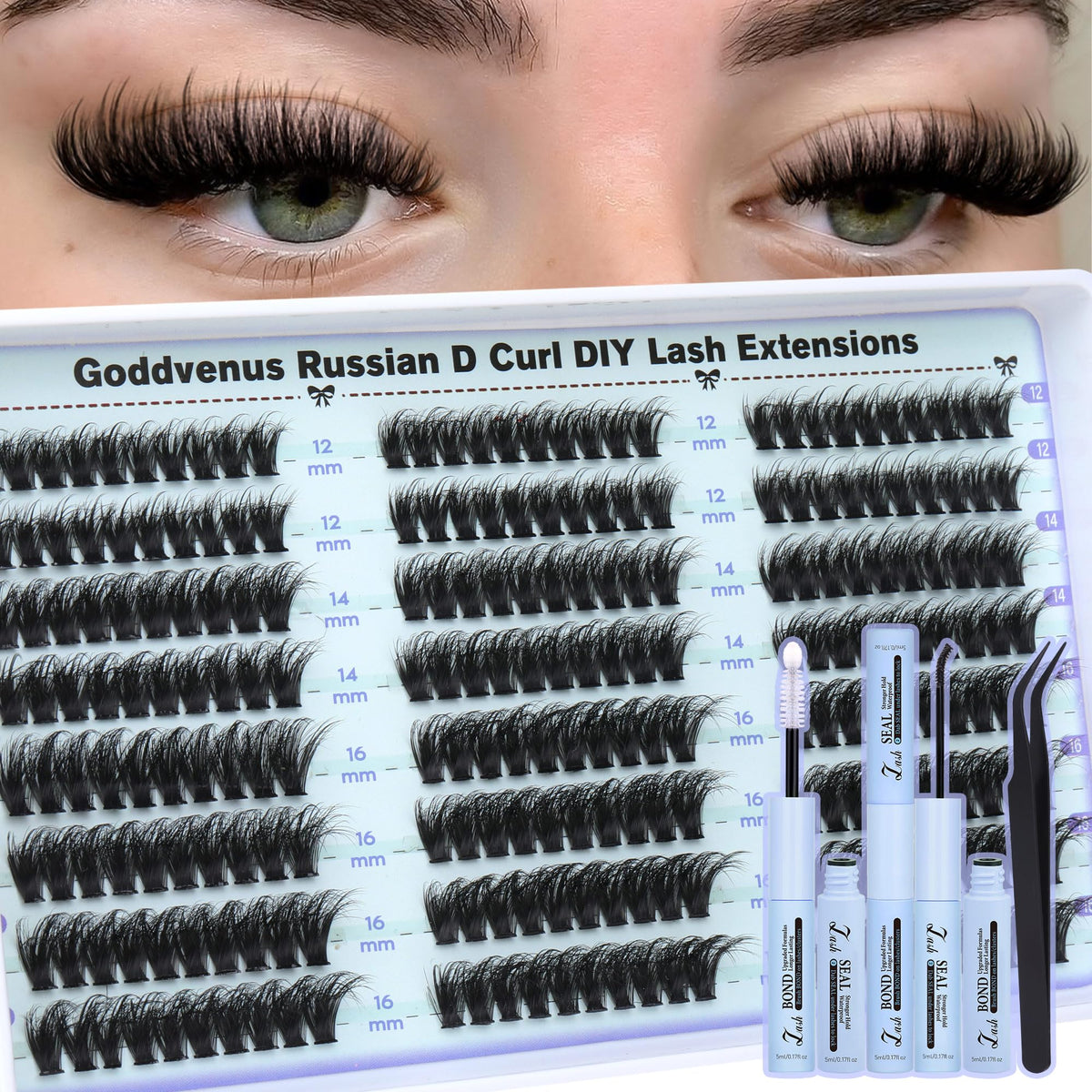 Goddvenus front packaging showing complete kit and components for easy use