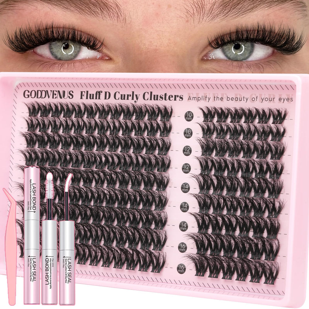 Goddvenus front packaging showing kit contents and branding for organized storage