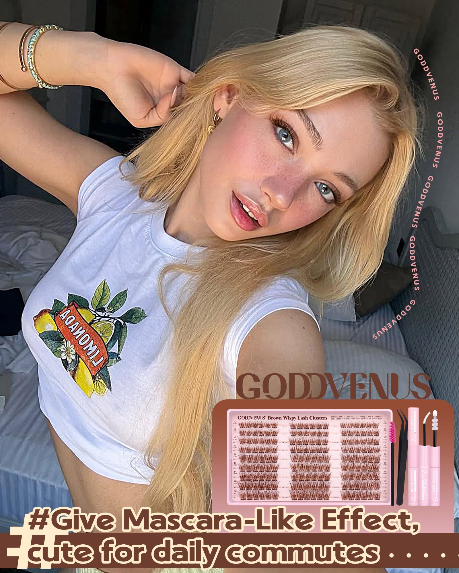 Goddvenus precision tweezers and clear bond adhesive demonstrating controlled placement