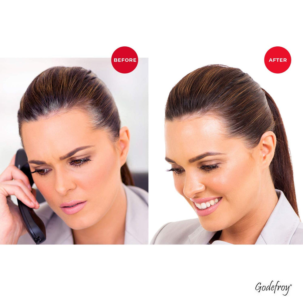 Godefroy pre-measured color capsule close-up for precise no-waste mixing