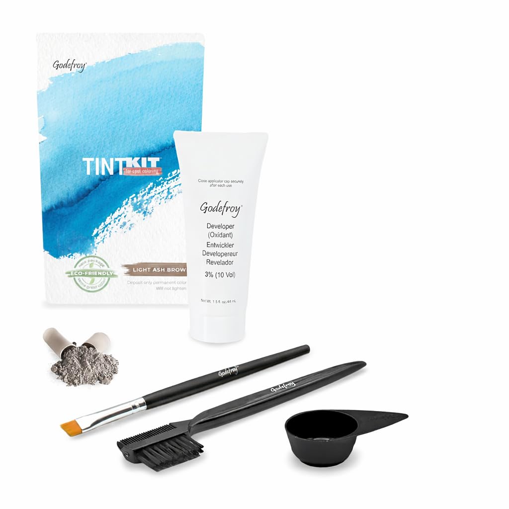 Godefroy front packaging showing kit contents and easy touch-up benefit