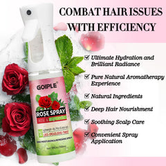 Goiple loc brush close-up easing product distribution and massage
