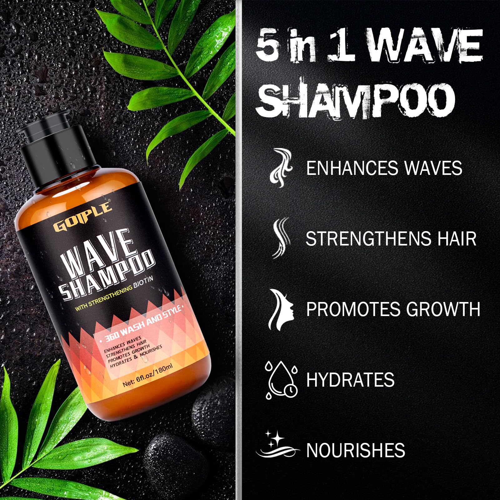 Goiple pomade open tin texture demonstrating smooth hold and shine