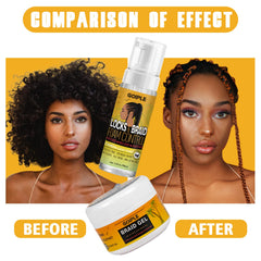 Goiple rosemary oil drop on scalp demonstrating conditioning and nourishment