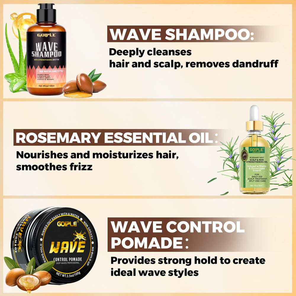 Goiple rosemary oil dropper close-up to add conditioning benefit for hair