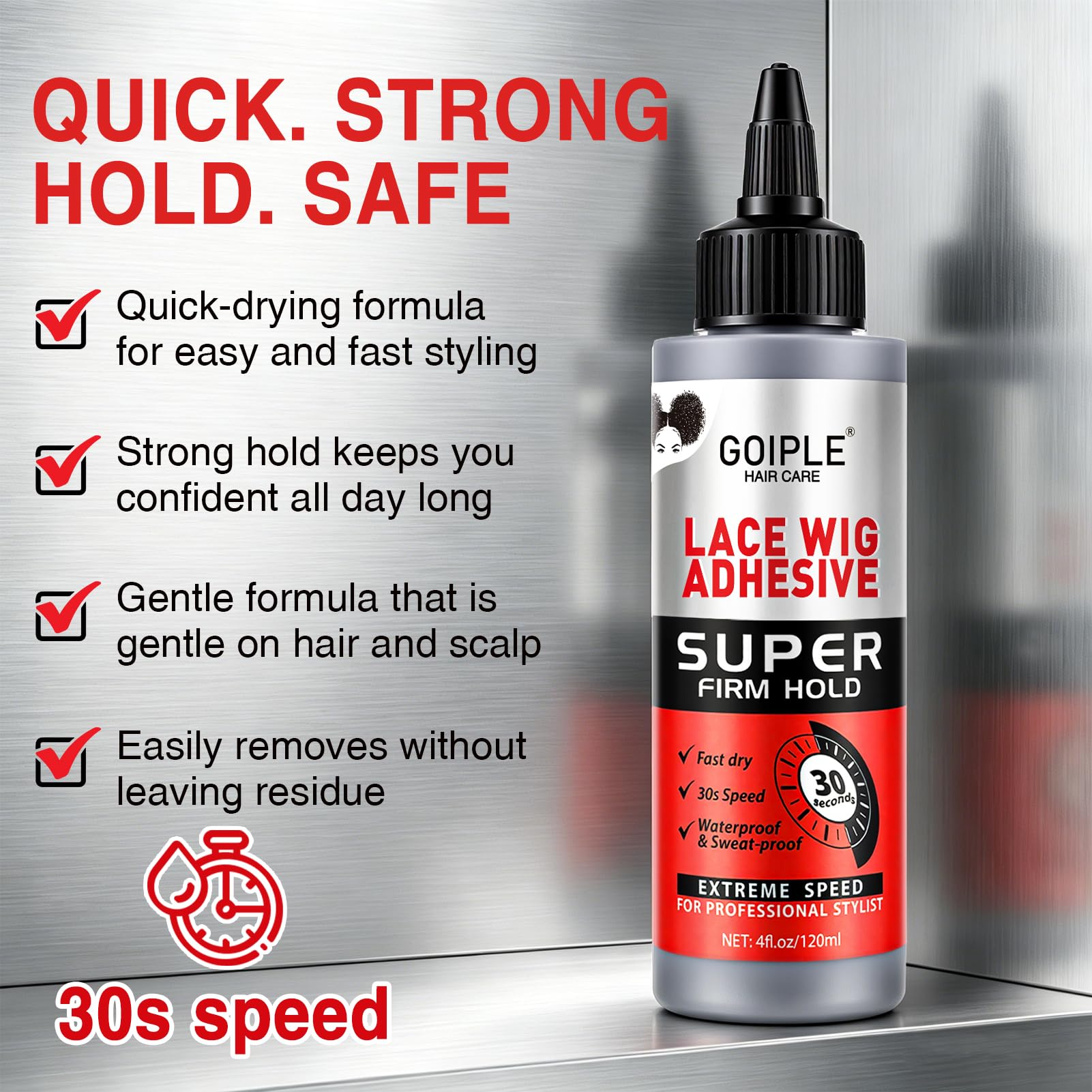 Goiple liquid texture drop demonstrating fast-dry, non-greasy finish