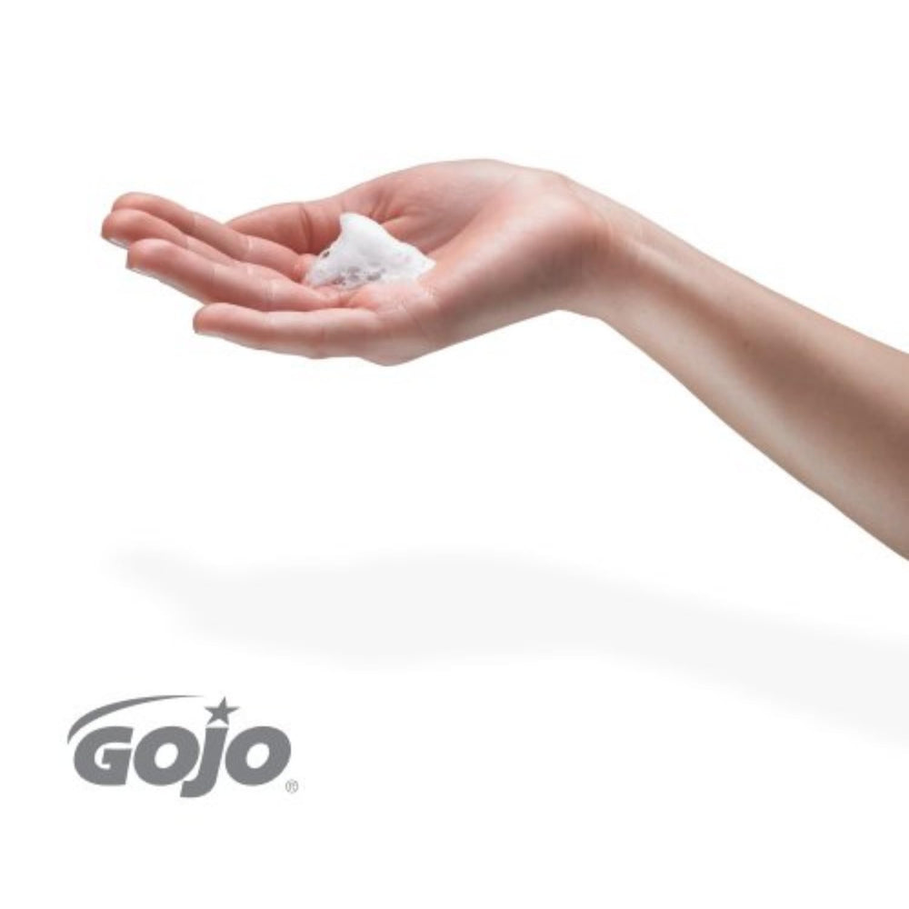 GOJO foam texture close-up from GOJO showing rich lather and gentle cleansing benefit