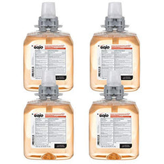GOJO FMX front packaging showing 4-pack and fruit scent, promotes reliable bulk supply