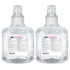 GOJO LTX-12 front view showing plum-scent refill and labeling, easy identification benefit
