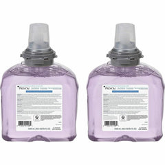 GOJO Provon front packaging showing two cranberry refills with sanitary sealed benefit