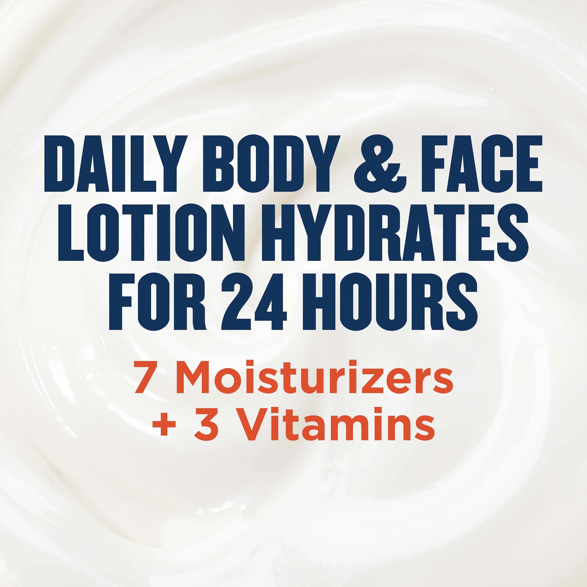 Gold Bond applied to arm and leg to show full body hydration benefit