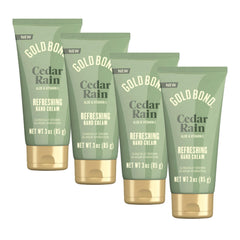 Gold Bond cedar rain front pack showing four travel tubes and branding for convenient hydration