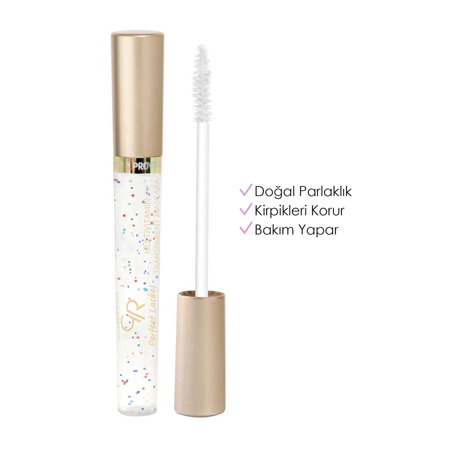 Golden Rose brush close-up with gel texture for precise separation