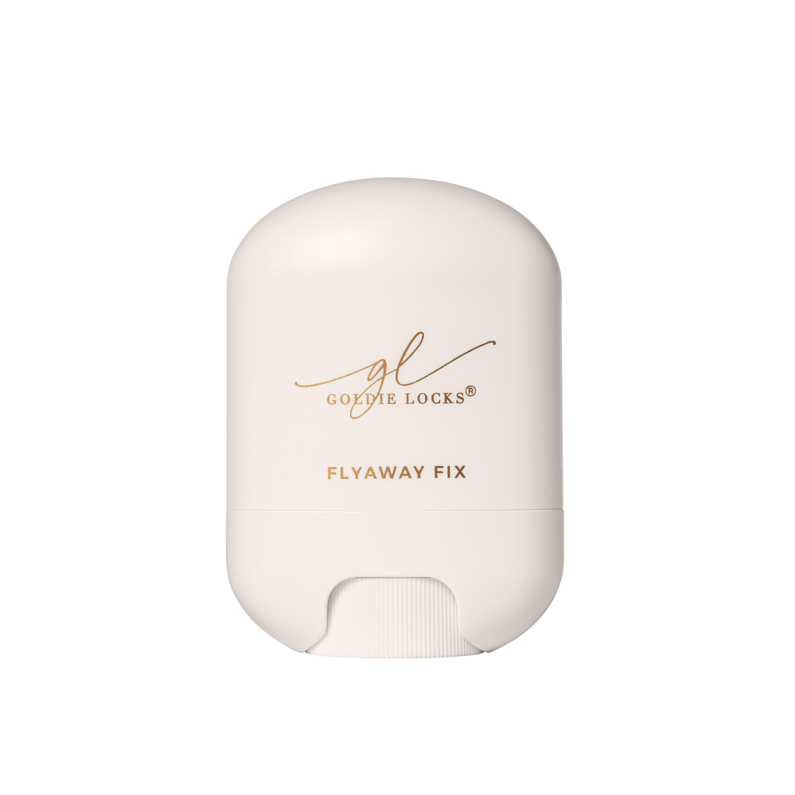Goldie Locks front packaging showing Flyaway Fix with clear benefits