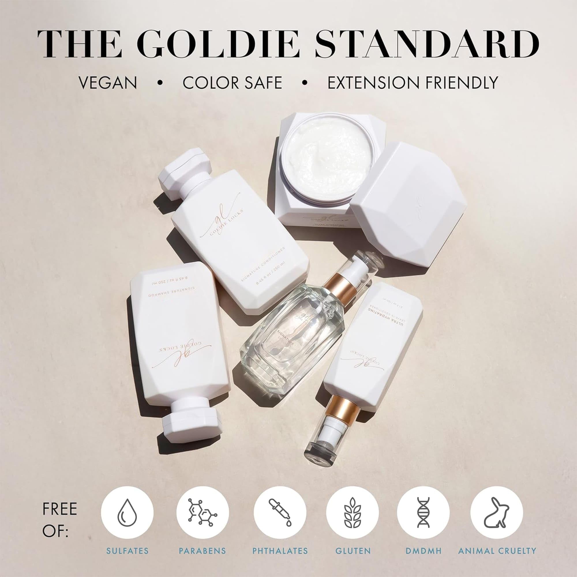Goldie Locks 4 fl oz bottle in hand for scale and travel-friendly convenience