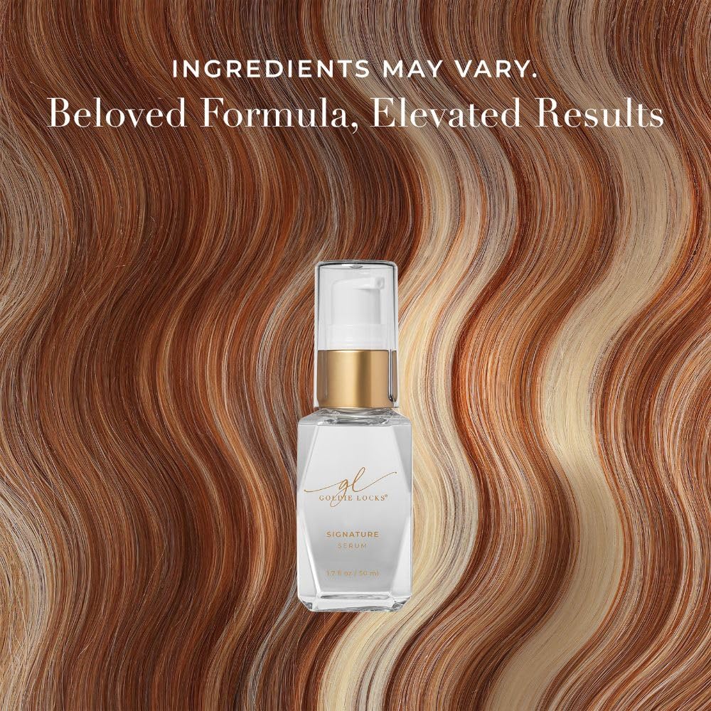 Goldie Locks smoothing dry hair ends for frizz control and glossy finish