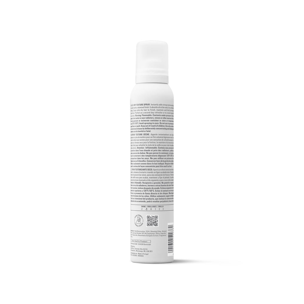 Goldwell back label details ingredient and usage benefits for reassurance