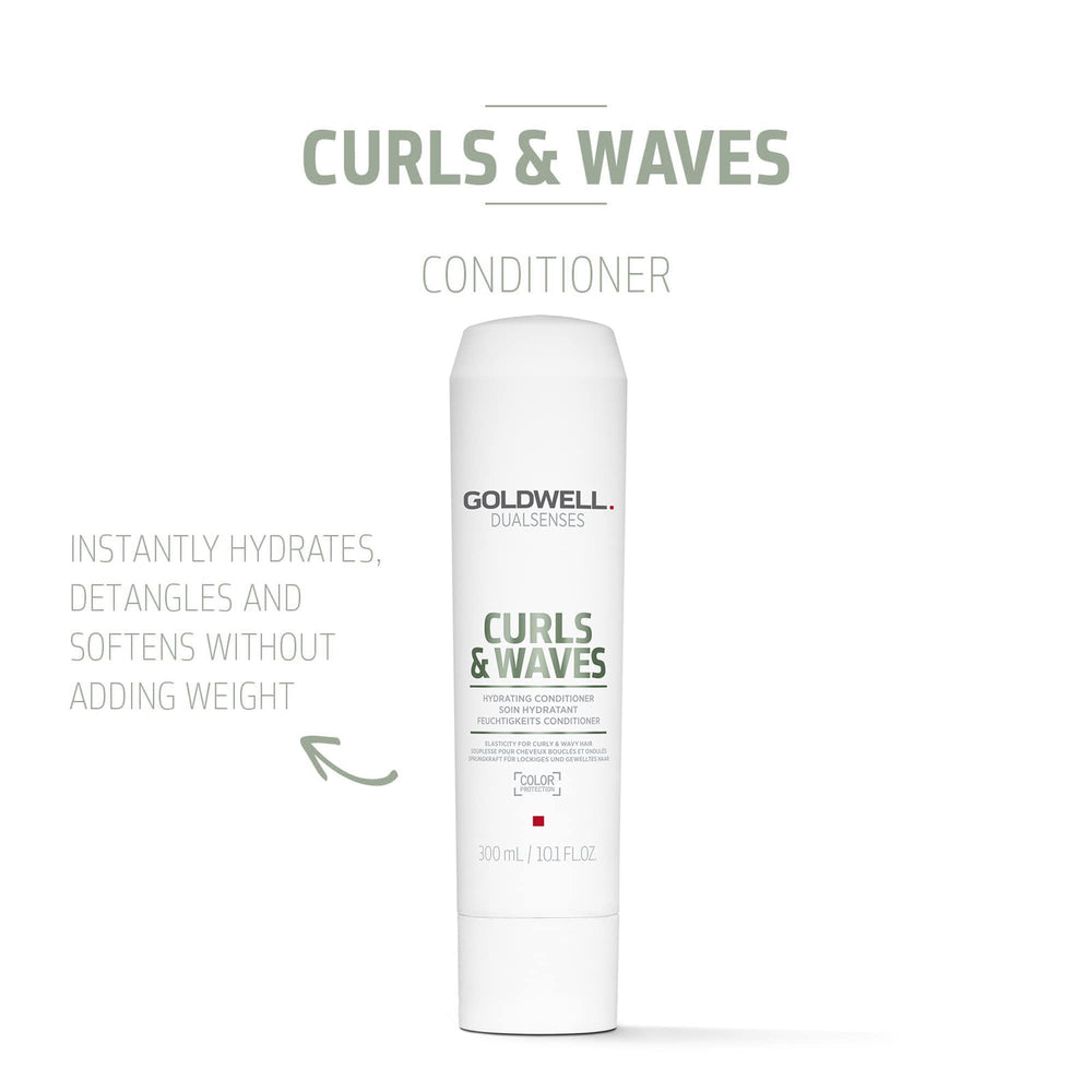 Goldwell label close-up highlighting ingredients and product type