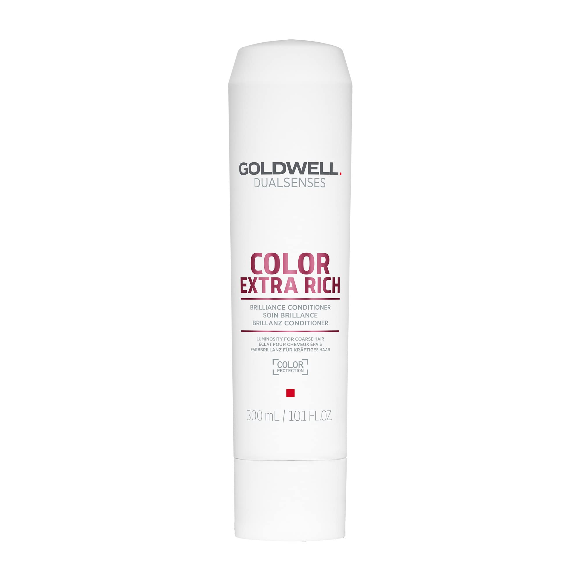 Goldwell front packaging showing bottle and label, highlighting color protection benefit