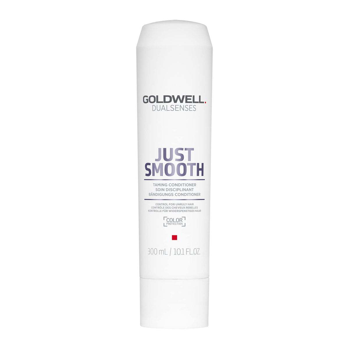 Goldwell bottle front packaging showing brand and smooth conditioner benefit